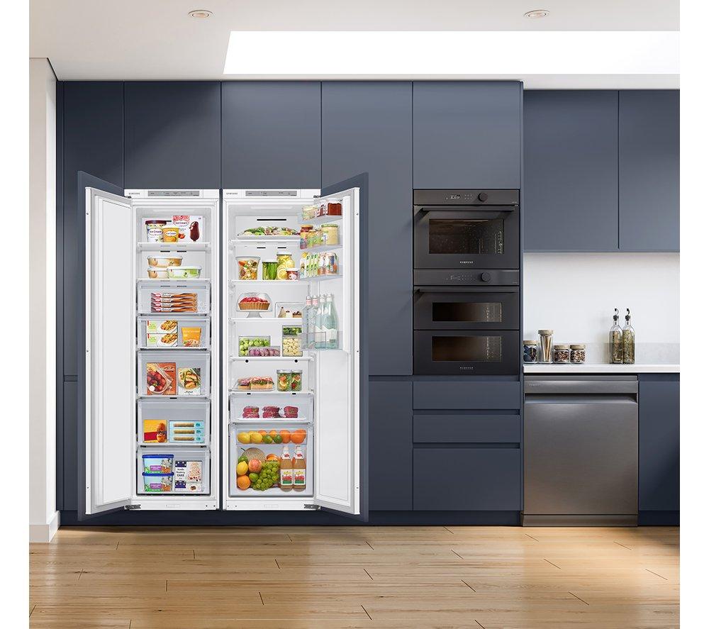 SAMSUNG SpaceMax BRZ22720EWW/EU Integrated Tall Freezer - Sliding Hinge image number 4 of 10
