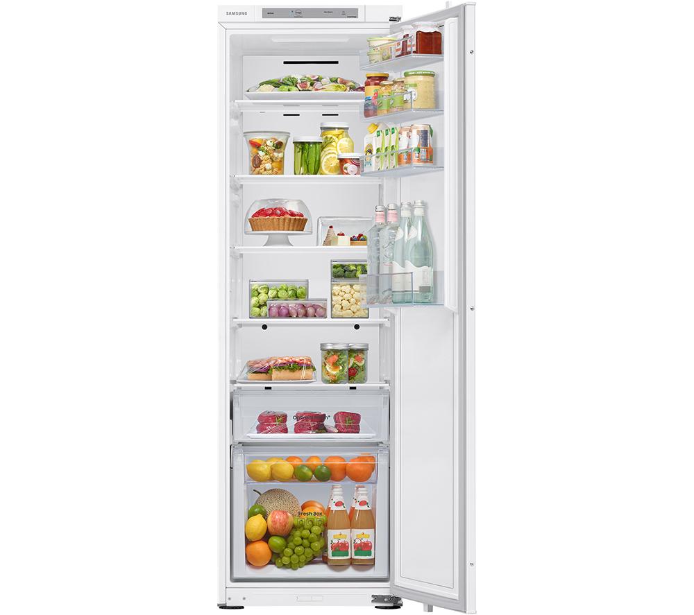 SAMSUNG SpaceMax BRR29600EWW/EU Integrated Fridge – Sliding Hinge, White