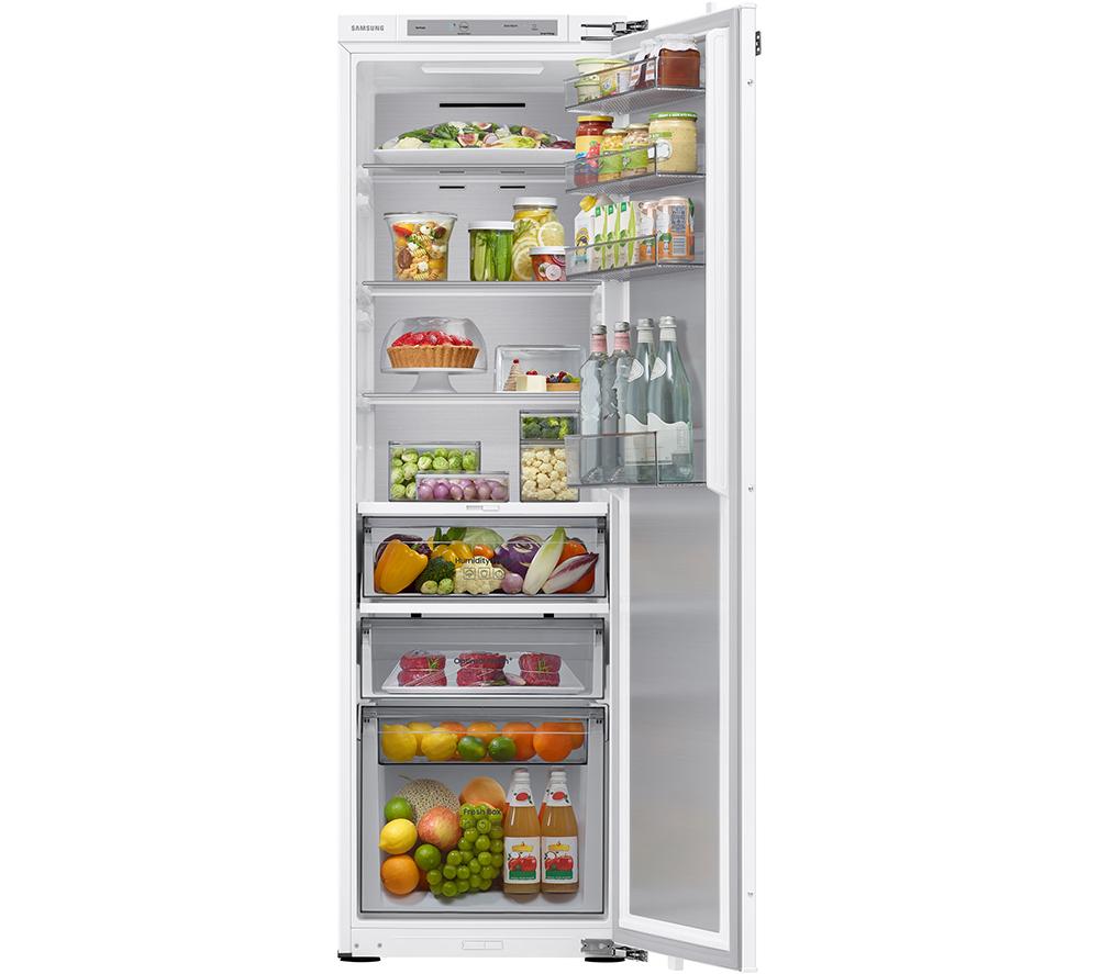 SAMSUNG SpaceMax BRR29723EWW Integrated Fridge – Fixed Hinge, White