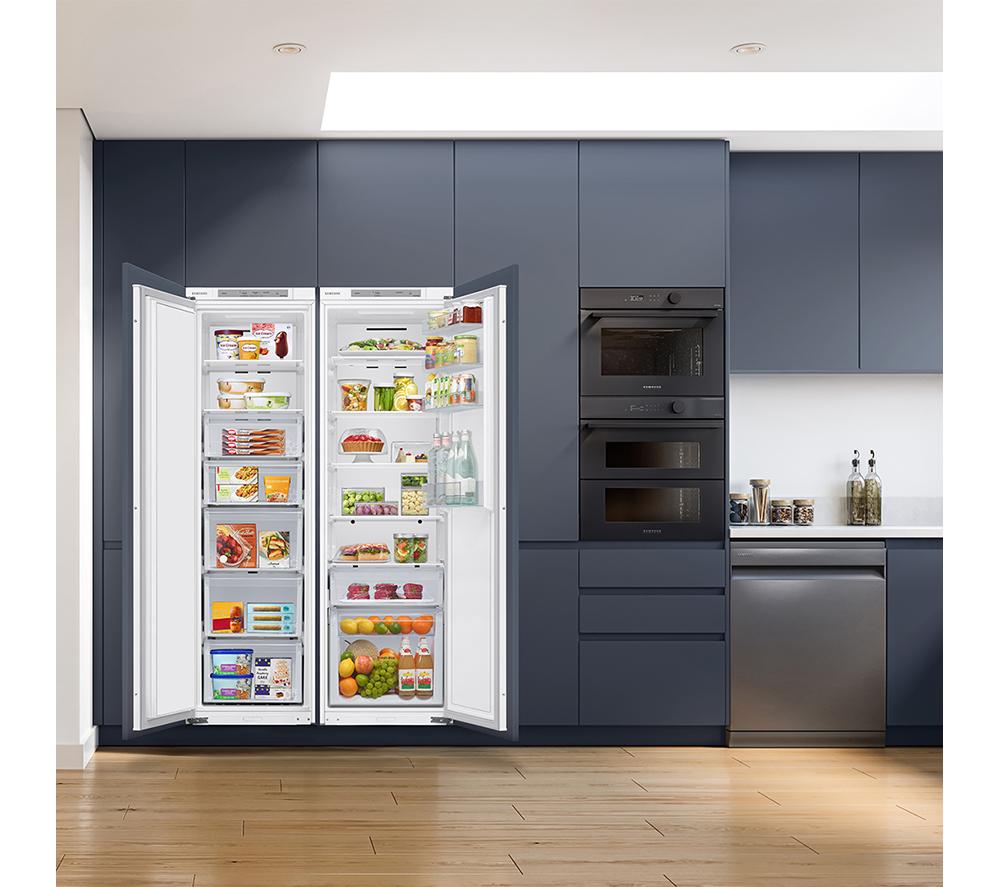 SAMSUNG SpaceMax BRR29723EWW Integrated Fridge - Fixed Hinge image number 4 of 10