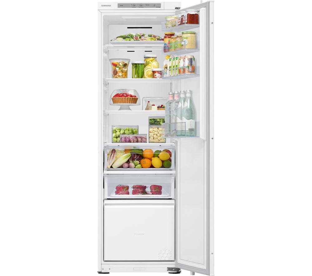 SAMSUNG SpaceMax BRD27600EWW/EU Integrated Tall Fridge - Sliding Hinge