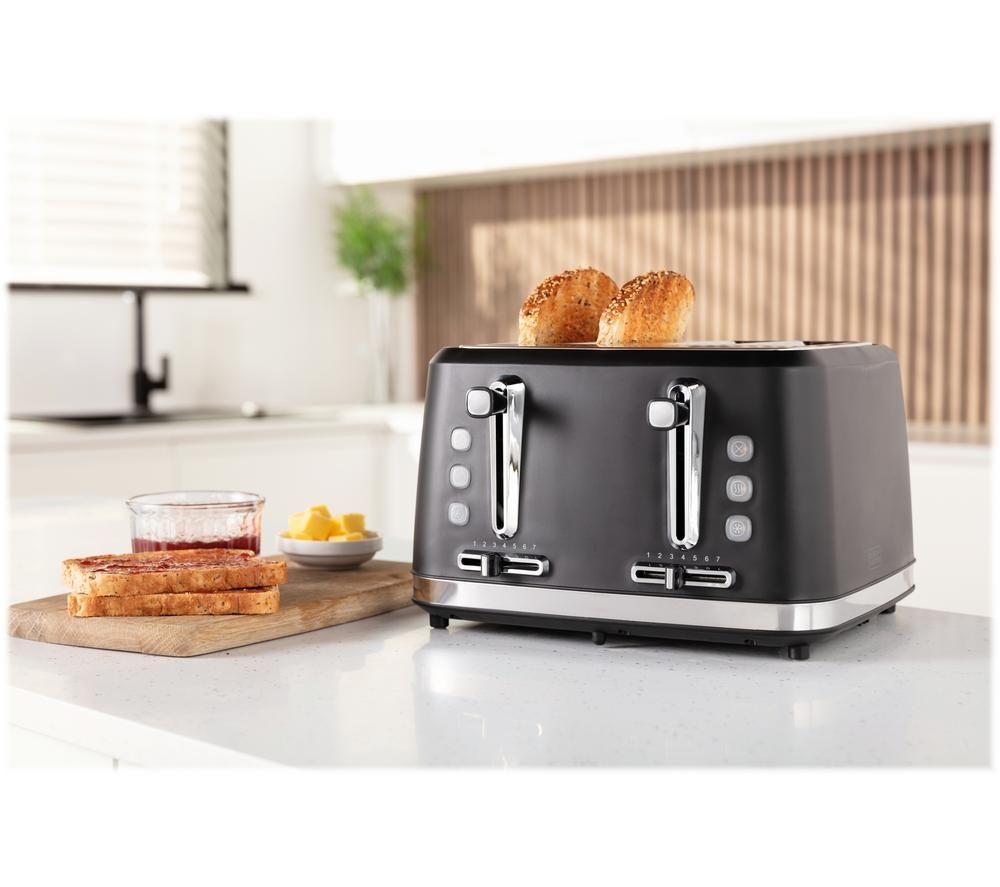 Buy BLACK DECKER BXTO20079GB 4 Slice Toaster Black Currys