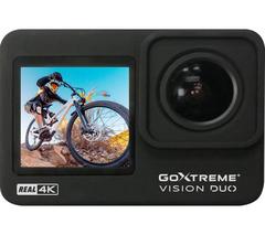 EASYPIX GoXtreme Vision DUO 4K Ultra HD Action Camera - Black