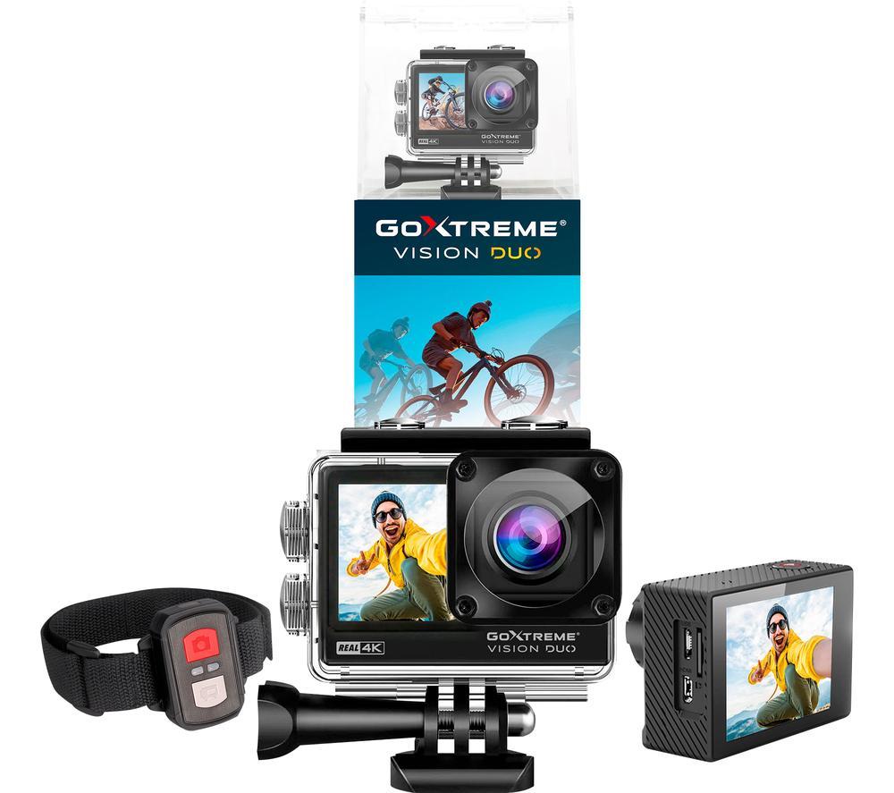 EASYPIX GoXtreme Vision DUO 4K Ultra HD Action Camera - Black image number 5 of 6