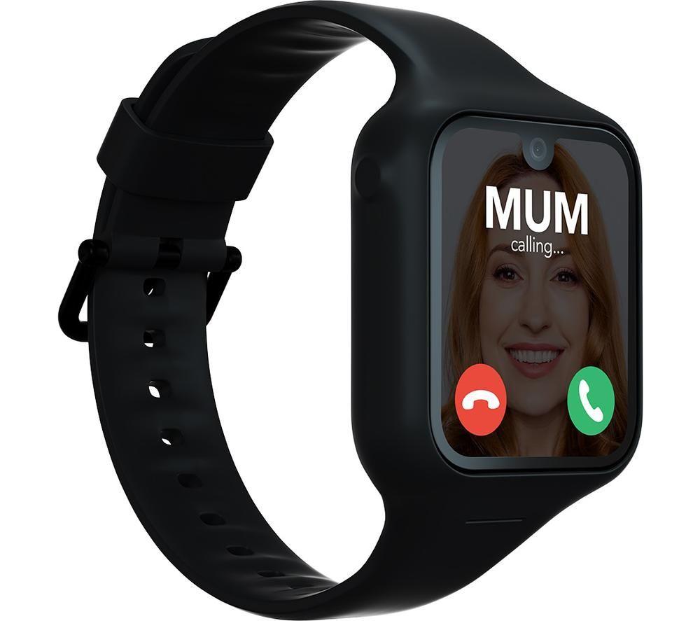 MOOCHIES Odyssey 4G Kids' Smart Watch - Black, Black