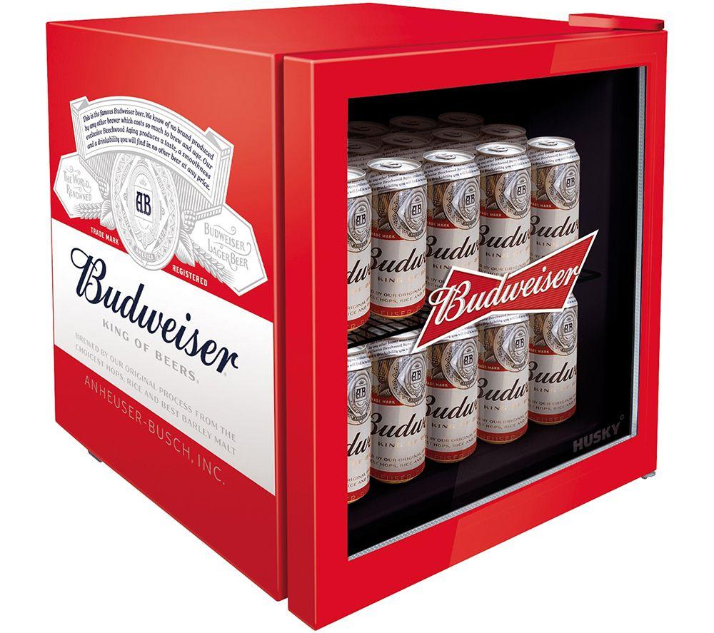 HUSKY Budweiser HUS-HU225 Drinks Cooler - Red, Red thumbnail
