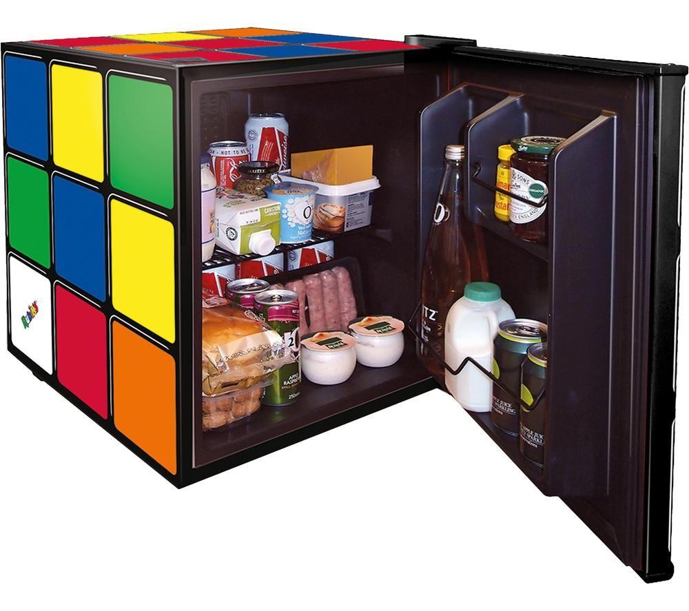 HUSKY Rubik's Cube HUS-HU231 Mini Fridge - Multicoloured image number 2 of 3