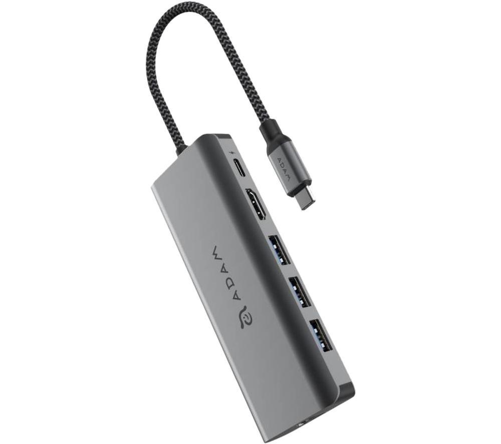 Buy ADAM ELEMENTS CASA Hub A01s 6port USB TypeC Connection Hub Currys