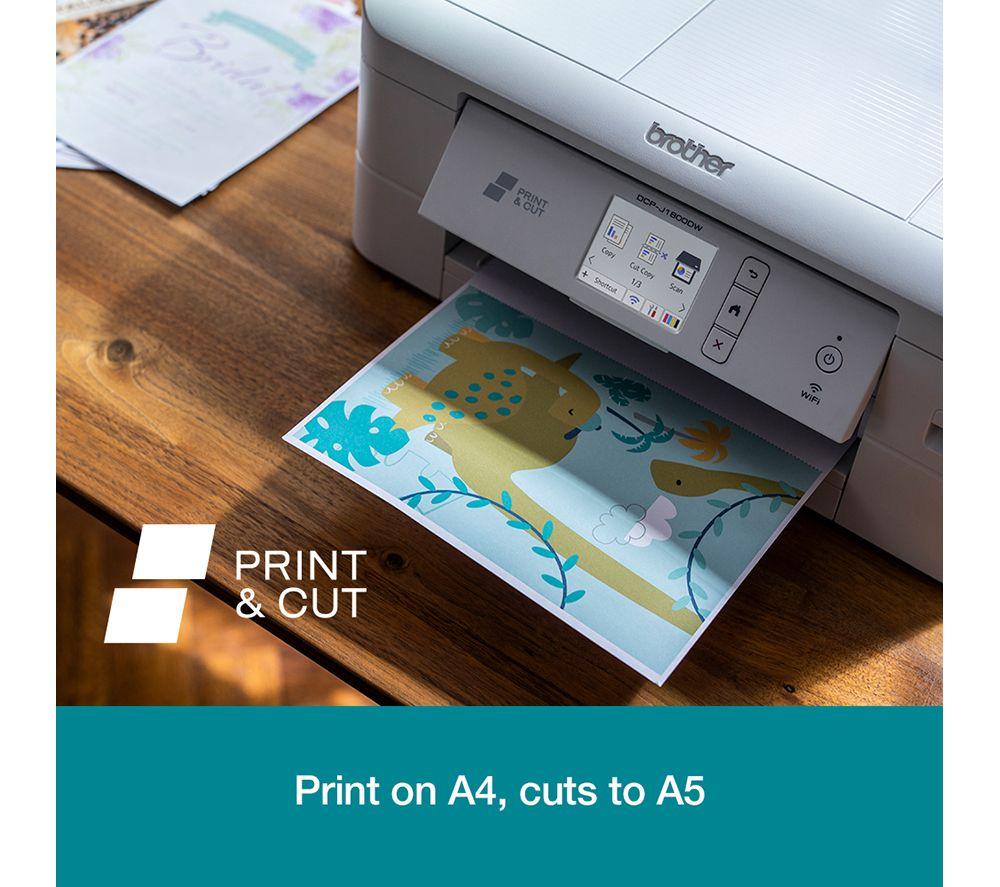 BROTHER DCP-J1800DW All-in-One Wireless Inkjet Printer image number 4 of 9