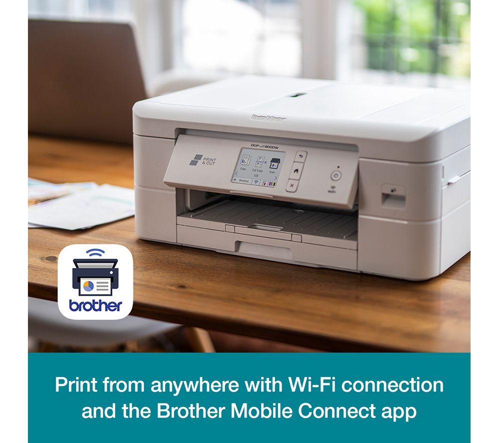 BROTHER DCP-J1800DW All-in-One Wireless Inkjet Printer image number 5 of 9