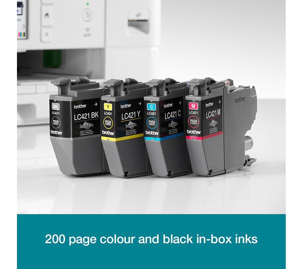 BROTHER DCP-J1800DW All-in-One Wireless Inkjet Printer image number 6 of 9