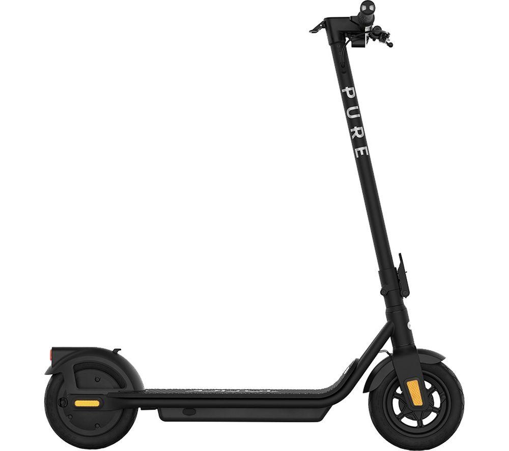 PURE ELECTRIC Pure Air3 Pro Electric Folding Scooter - Black, Black