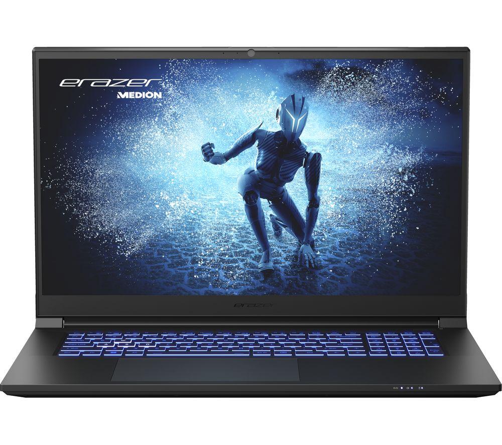 MEDION Erazer Defender P40 17.3" Gaming Laptop - Intel®Core i7, RTX 4060, 1 TB SSD, Black