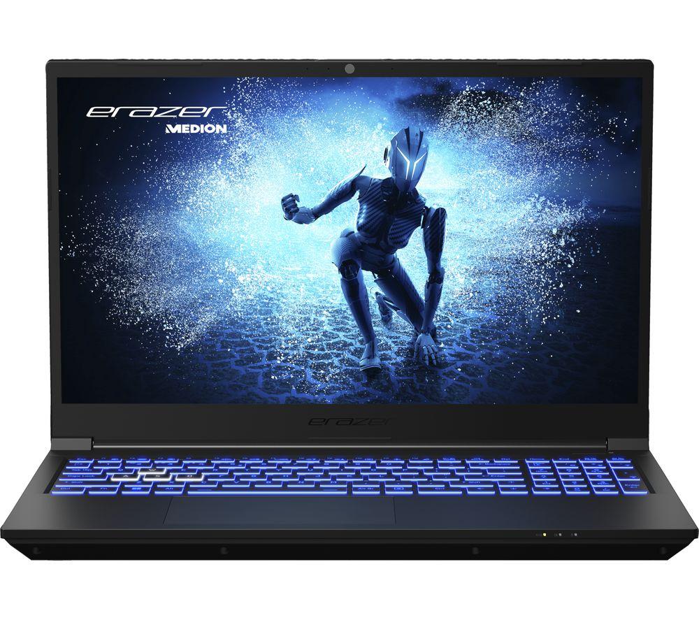 MEDION Erazer Deputy P50 15.6 Gaming Laptop - IntelCore? i7, RTX 4060, 1 TB SSD, Black