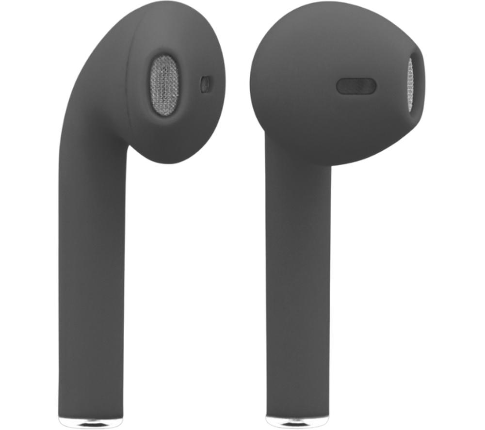 STREETZ TA-TWS-108 Wireless Bluetooth Earbuds - Black, Black