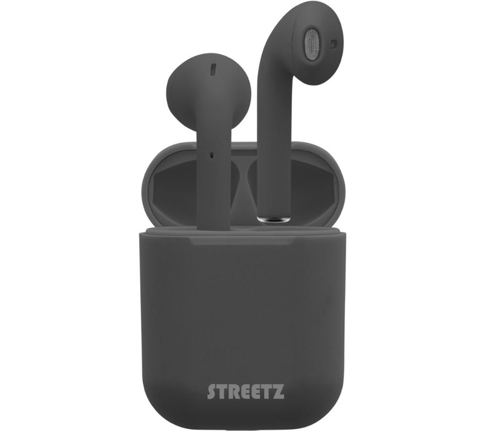STREETZ TWS-0003 Wireless Bluetooth Earbuds - Black image number 2 of 8