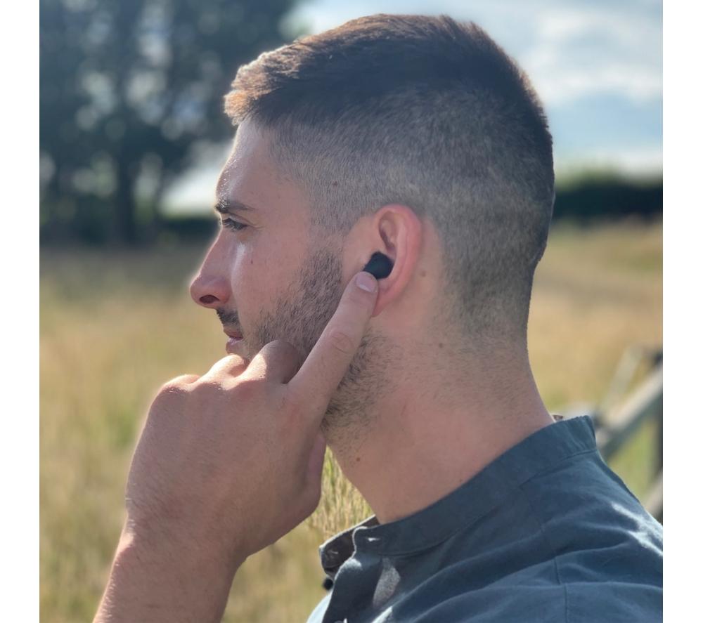 STREETZ TWS-0003 Wireless Bluetooth Earbuds - Black image number 5 of 8