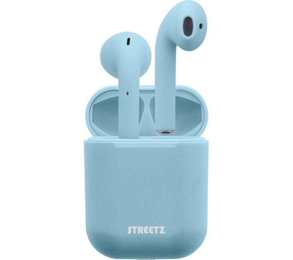 STREETZ TWS-0005 Wireless Bluetooth Earbuds - Blue image number 2 of 3
