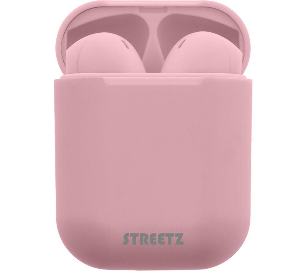 STREETZ TWS-0006 Wireless Bluetooth Earbuds - Pink image number 2 of 5