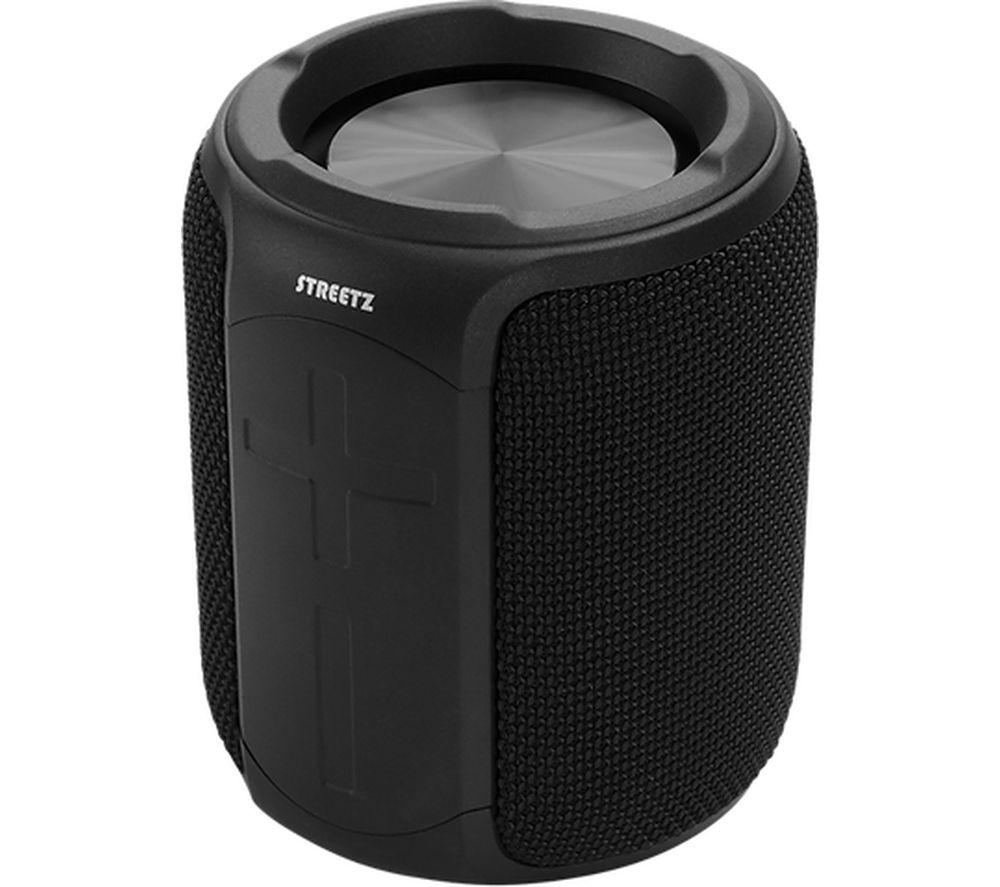 STREETZ S300 Portable Bluetooth Speaker - Black, Black