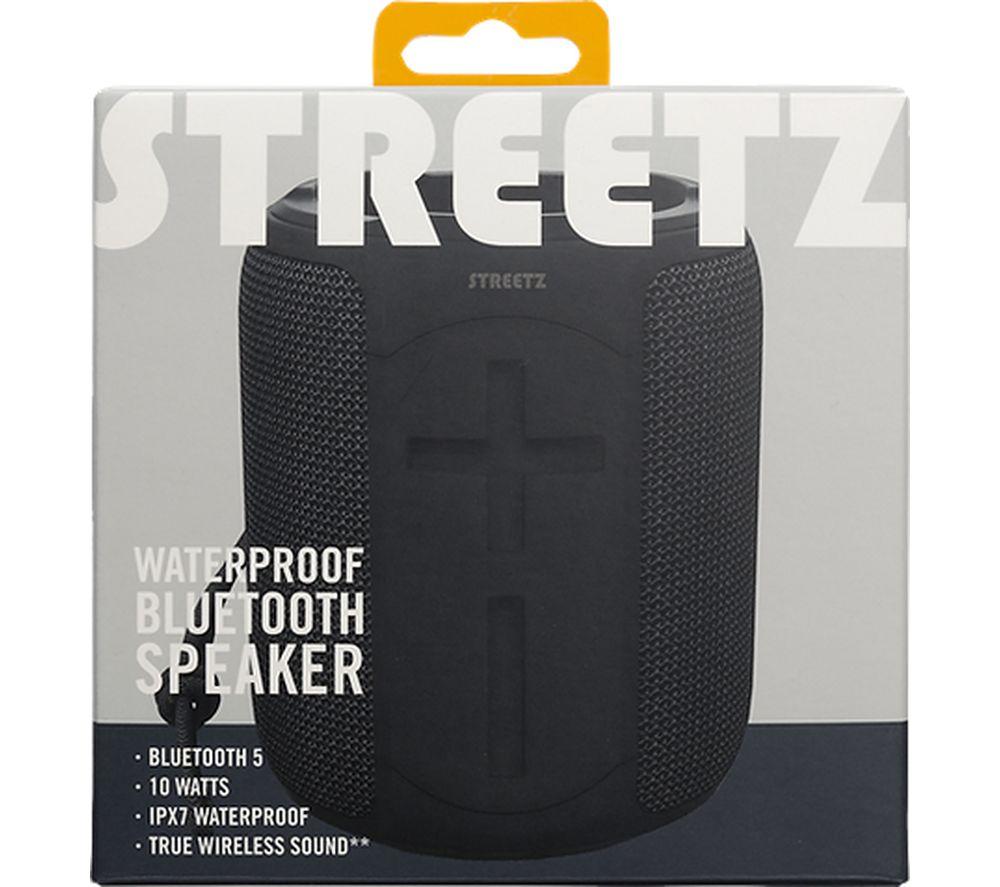 STREETZ S300 Portable Bluetooth Speaker - Black image number 6 of 8