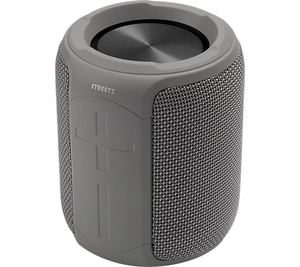 STREETZ S300 Portable Bluetooth Speaker - Grey