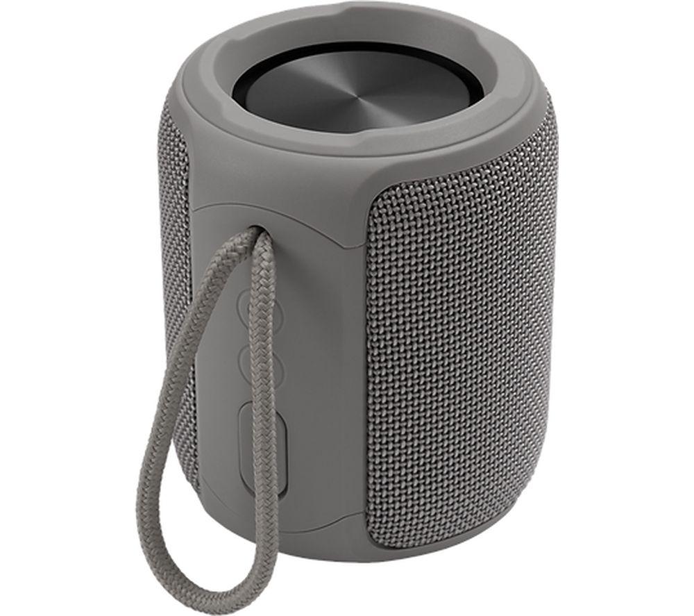 STREETZ S300 Portable Bluetooth Speaker - Grey image number 2 of 8