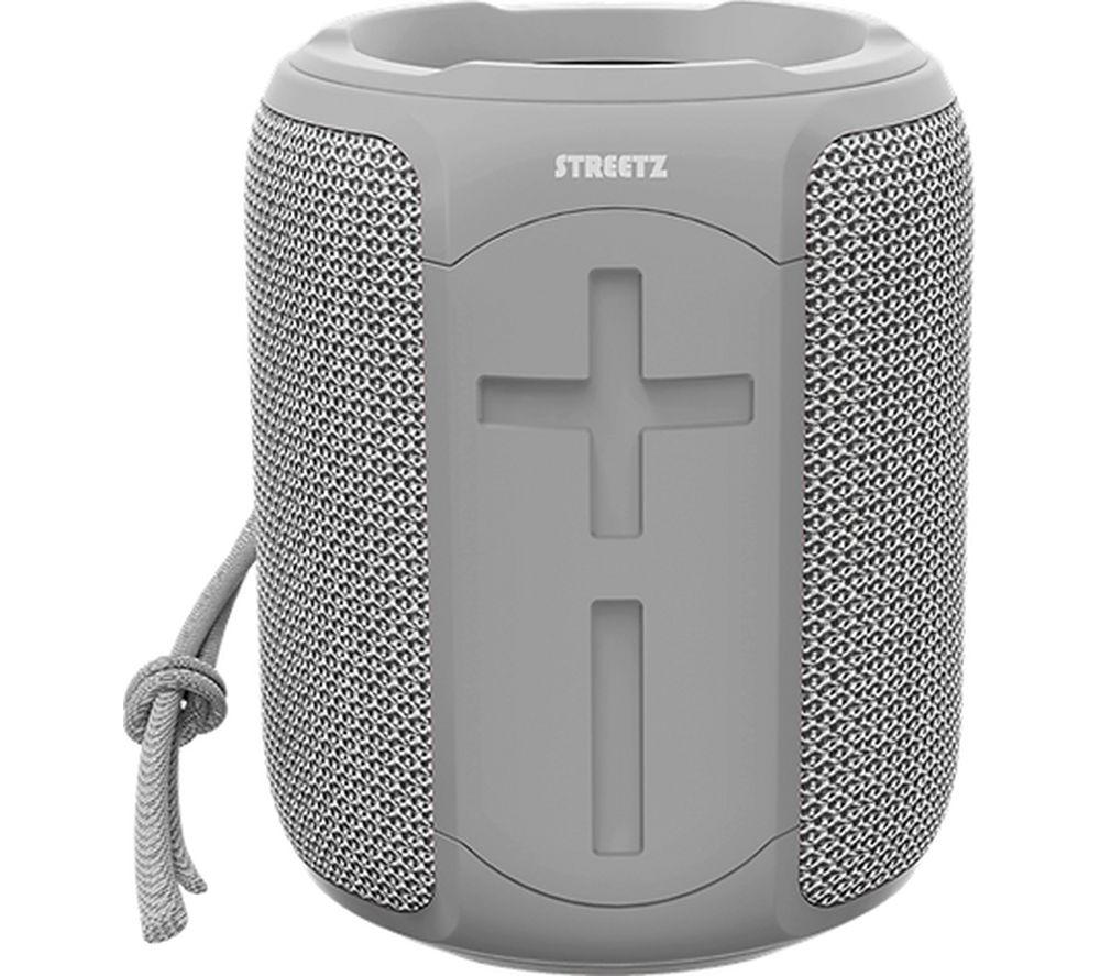 STREETZ S300 Portable Bluetooth Speaker - Grey image number 3 of 8