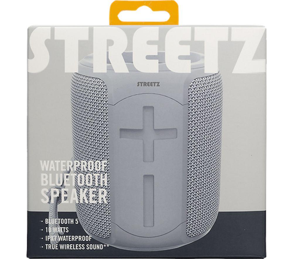 STREETZ S300 Portable Bluetooth Speaker - Grey image number 6 of 8