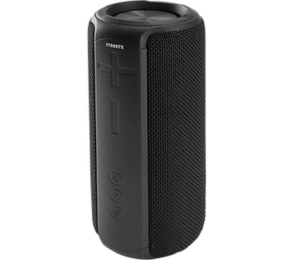 Streetz S400 Portable Bluetooth Speaker - Black, Black