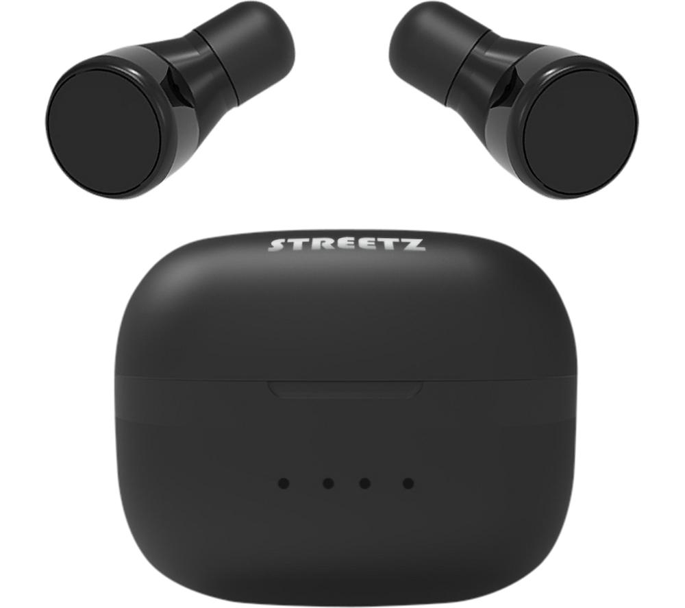 Streetz Tws-1108 True Wireless Bluetooth Earbuds - Black, Black