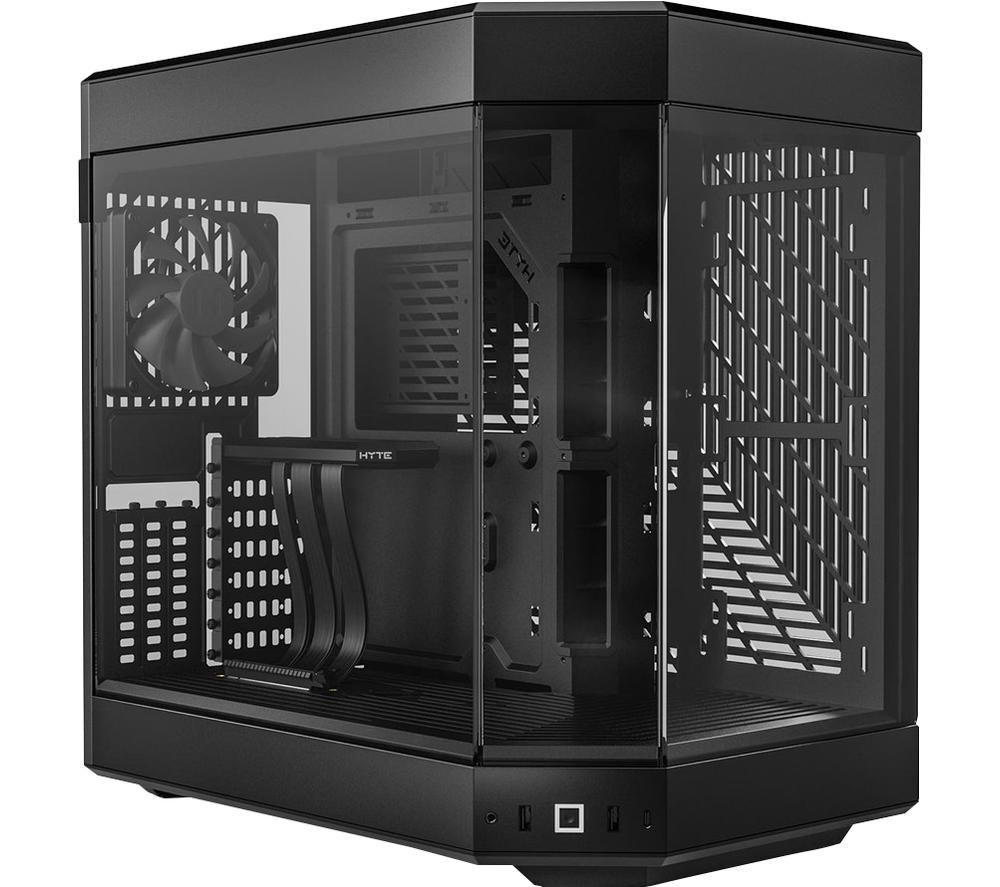 HYTE Y60 E-ATX Mid-Tower PC Case - Black, Black