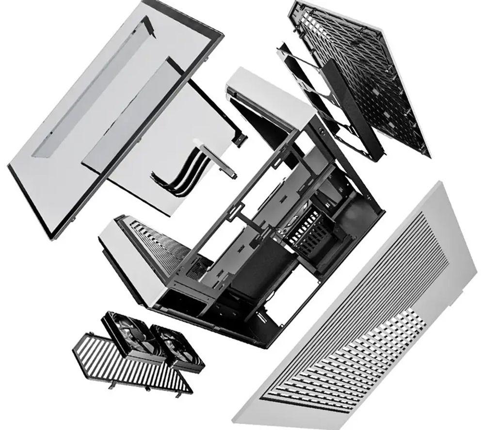 HYTE Y60 E-ATX Mid-Tower PC Case - White image number 9 of 10