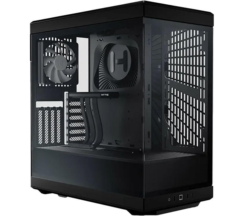 HYTE Y40 ATX Mid-Tower PC Case - Black, Black