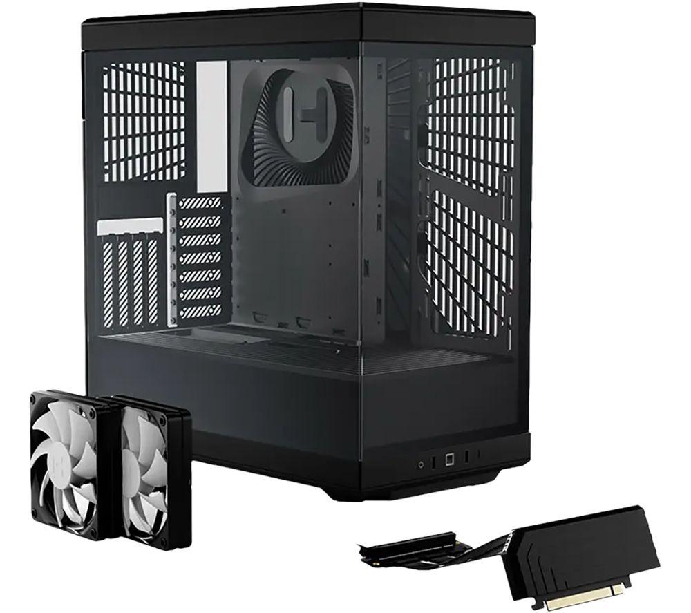 HYTE Y40 ATX Mid-Tower PC Case - Black image number 6 of 7