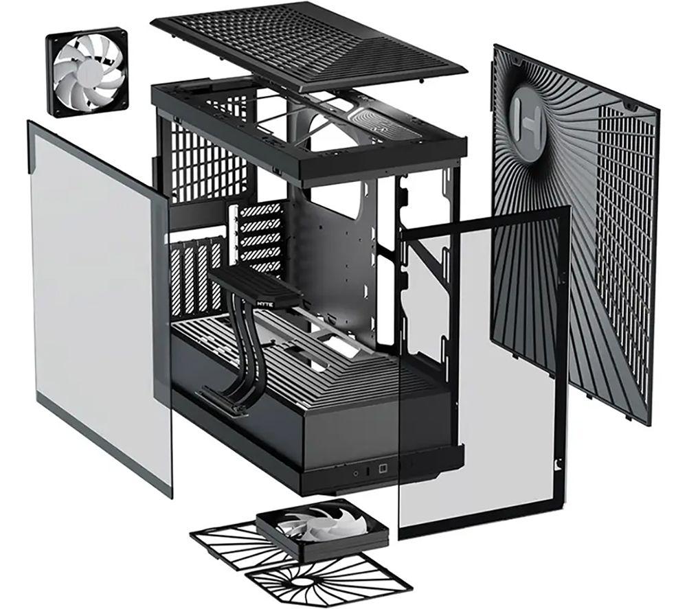 HYTE Y40 ATX Mid-Tower PC Case - Black image number 7 of 7