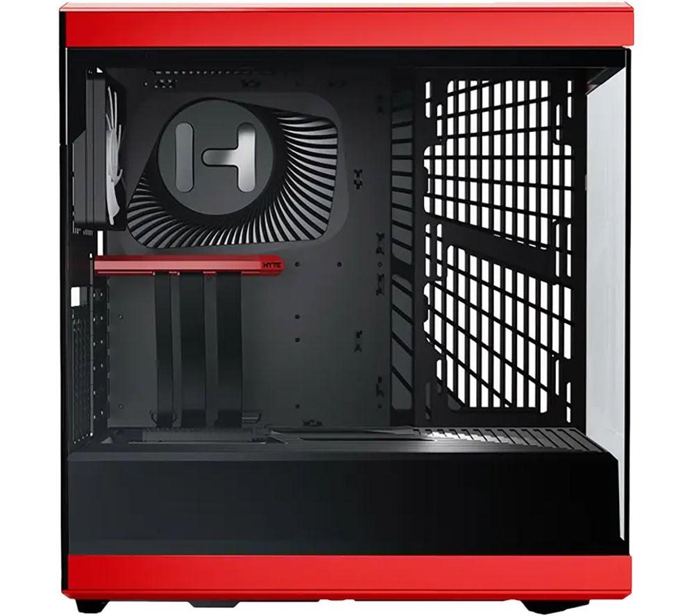 HYTE Y40 ATX Mid-Tower PC Case - Red image number 2 of 7