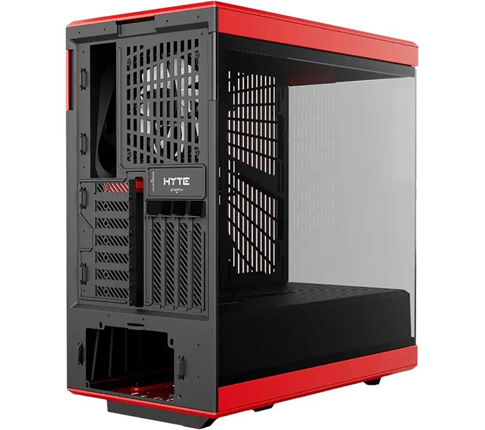 HYTE Y40 ATX Mid-Tower PC Case - Red image number 3 of 7