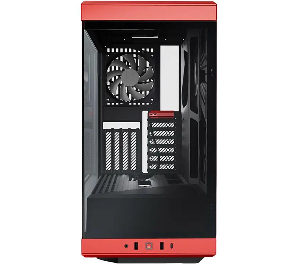 HYTE Y40 ATX Mid-Tower PC Case - Red image number 4 of 7