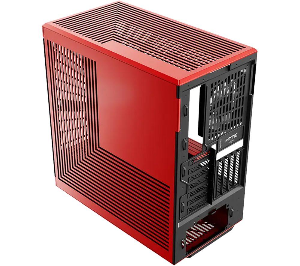 HYTE Y40 ATX Mid-Tower PC Case - Red image number 5 of 7