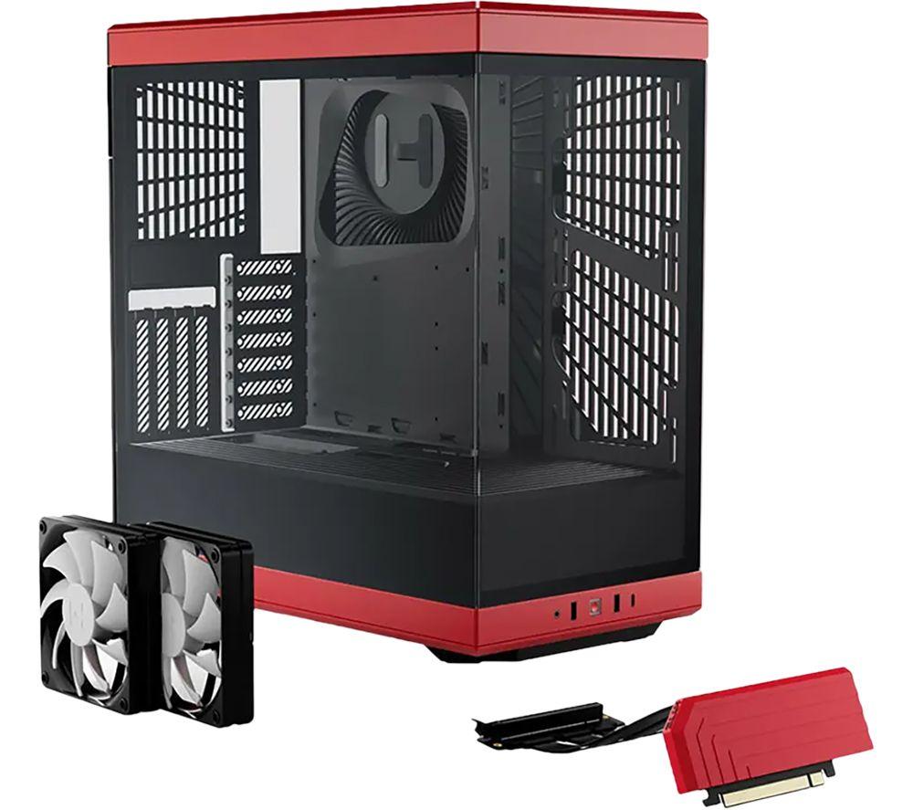 HYTE Y40 ATX Mid-Tower PC Case - Red image number 7 of 7
