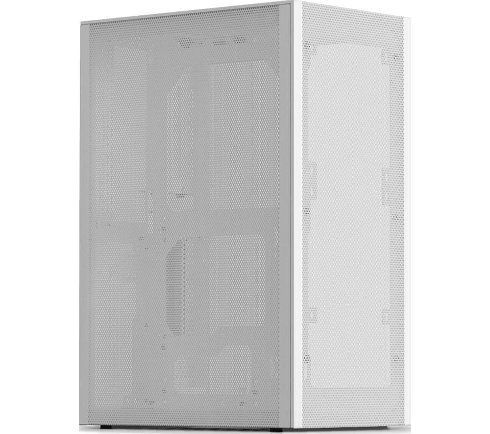 SSUPD Meshlicious Mini-ITX Mini Tower PC Case - White, White