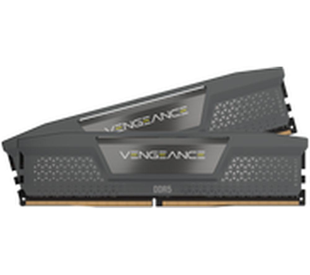 CORSAIR VENGEANCE DDR5 RAM 32GB (2x16GB) 5600MHz CL36 AMD EXPO iCUE Compatible Computer Memory - Grey (CMK32GX5M2B5600Z36)