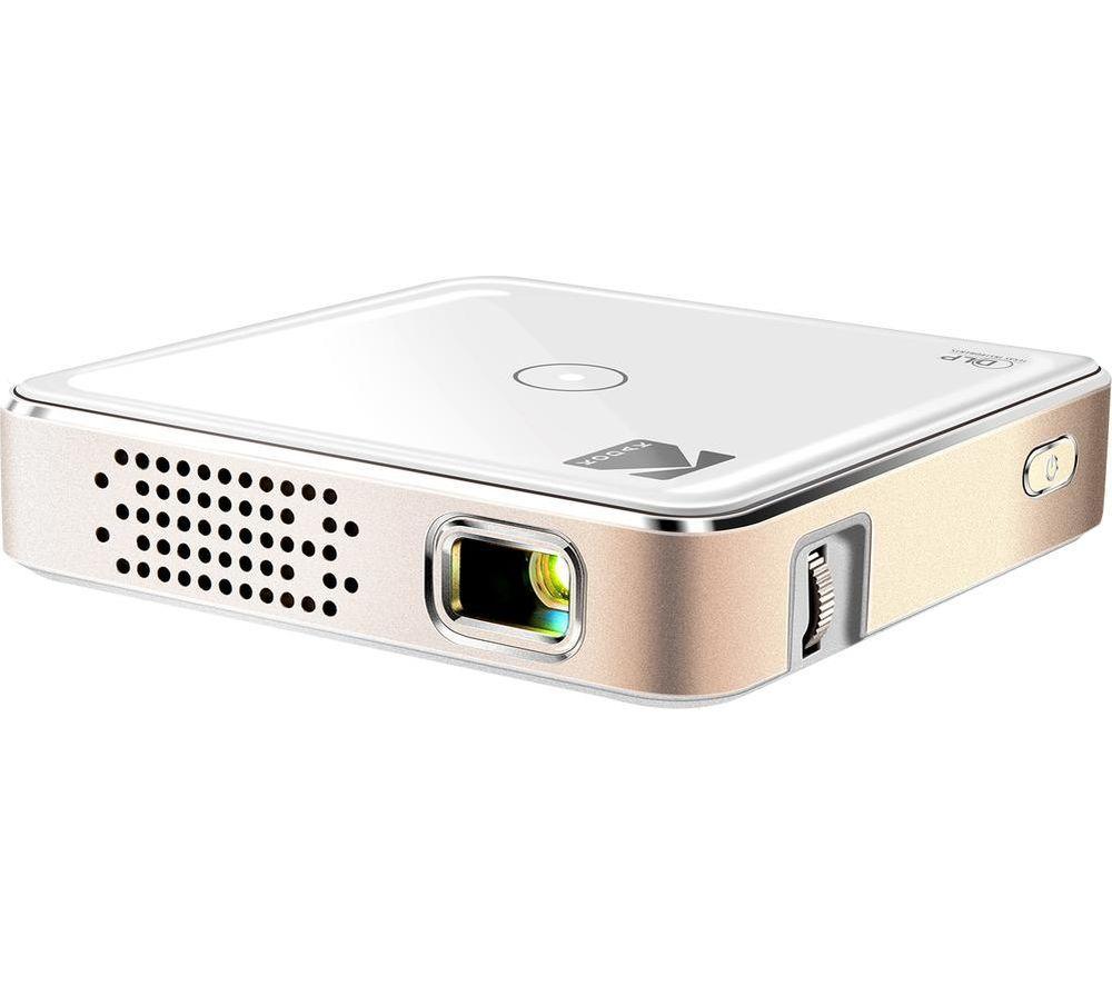 KODAK Luma 75 Smart Mini Projector, White