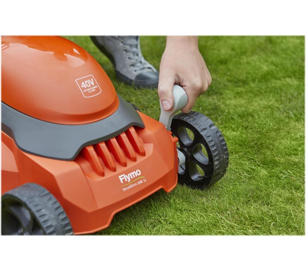 Battery flymo mower hotsell