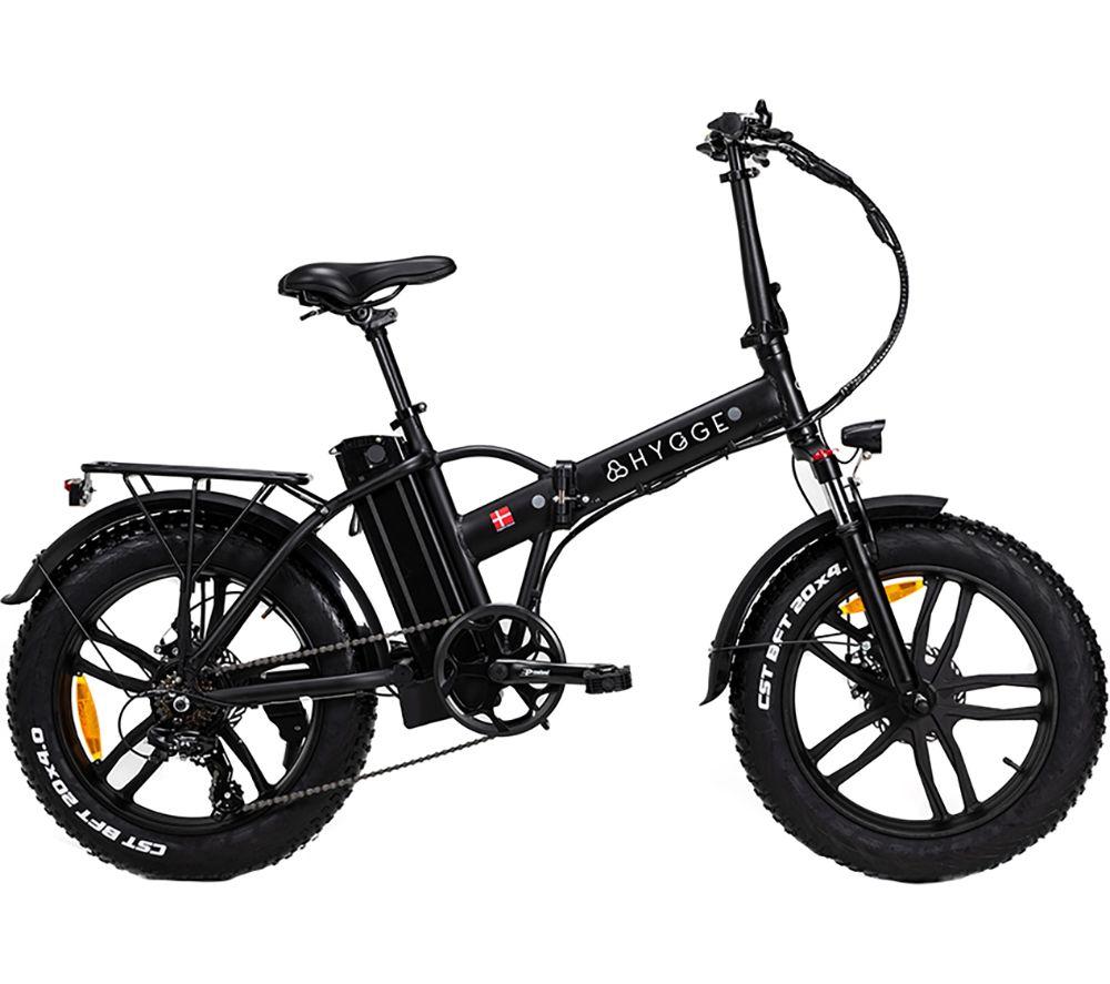 HYGGE Vester HY002 Electric Folding Bike - Black, Black