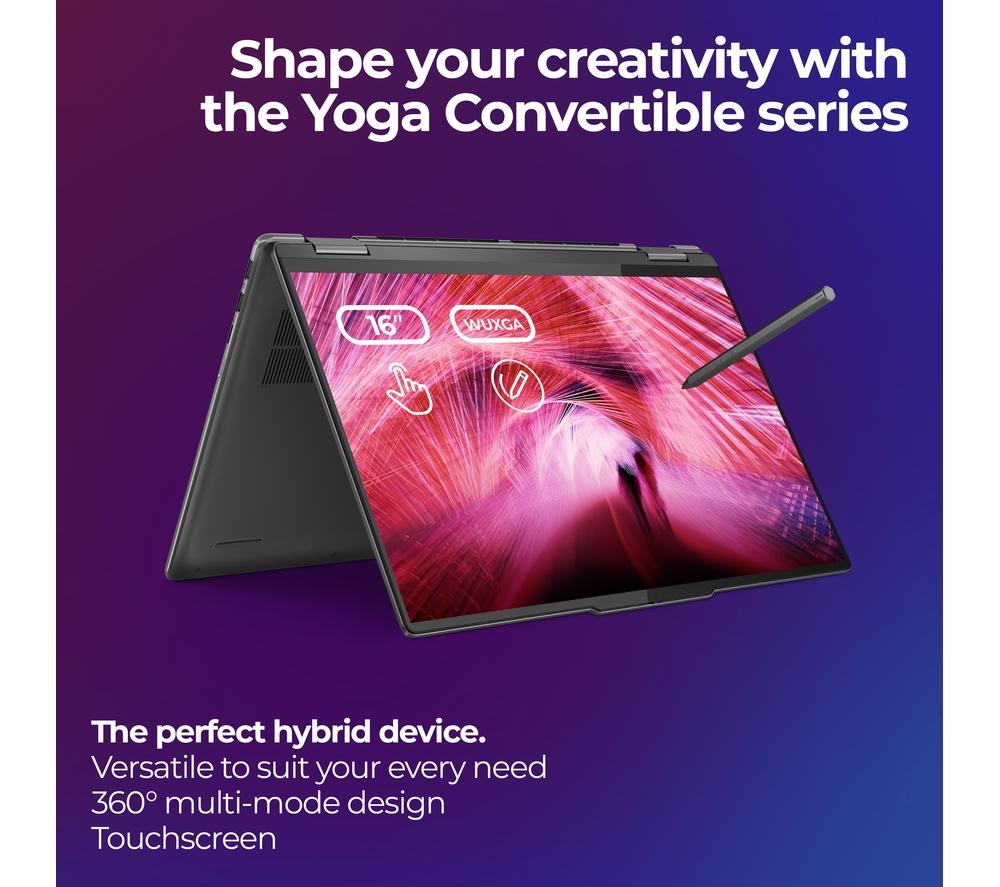 Yoga 7i Gen 8 (16″ Intel), Intel® Core™-powered 2-in-1 16″ laptop