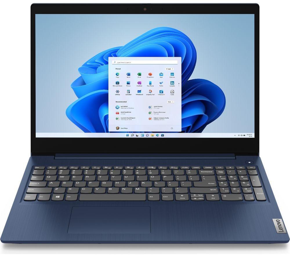 LENOVO IdeaPad 3i 15.6" Laptop - Intel&shy;&reg; Core&trade; i3, 128 GB SSD, Blue