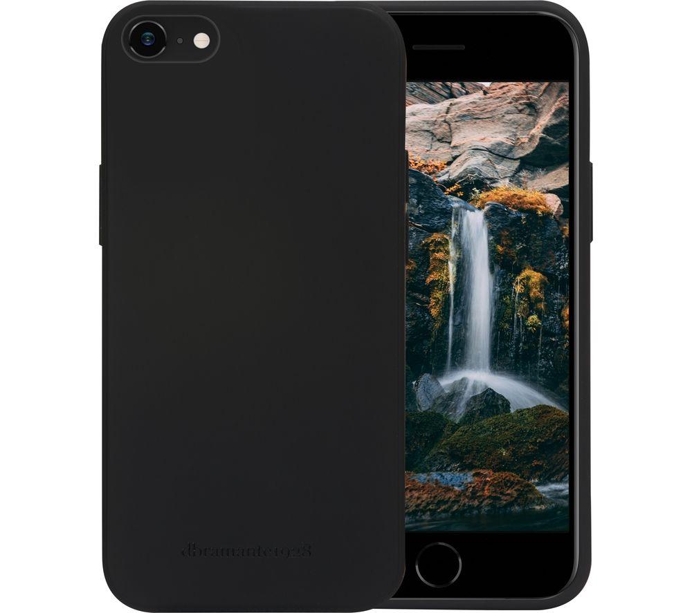 dbramante1928 Greenland - Compatible with iPhone SE/8/7 - Made from 100% recycled plastic - All-around, slim, snap-on, impact protection case - Night Black