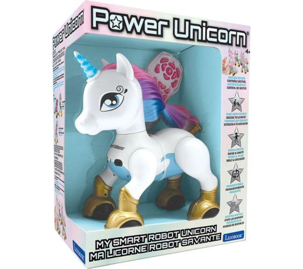 LEXIBOOK Power Unicorn Remote Control Toy - White image number 6 of 6